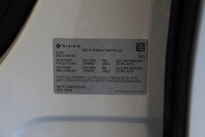 2023 Rivian R1T Adventure