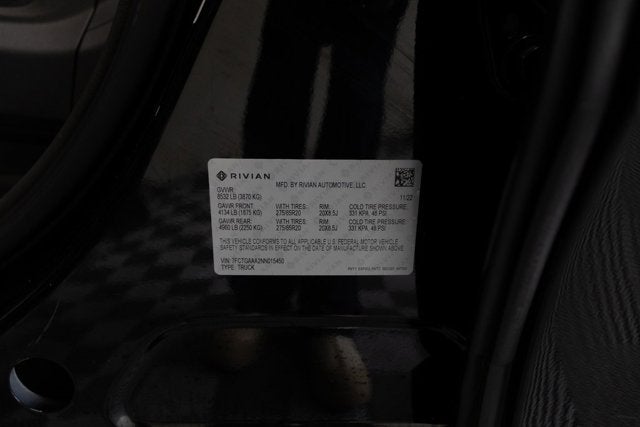 2022 Rivian R1T Adventure