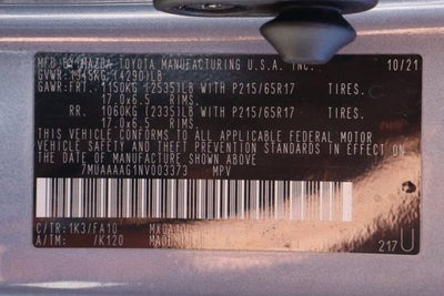 2022 Toyota Corolla Cross L