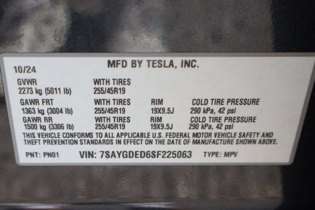 2025 Tesla Model Y Long Range