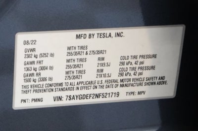 2022 Tesla Model Y Performance