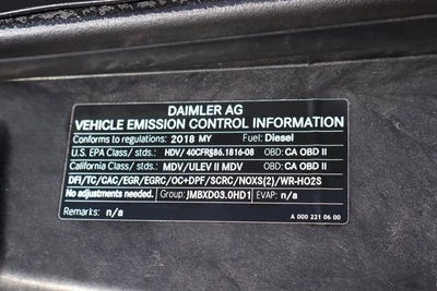2018 Mercedes-Benz Sprinter 2500 Passenger 144 WB