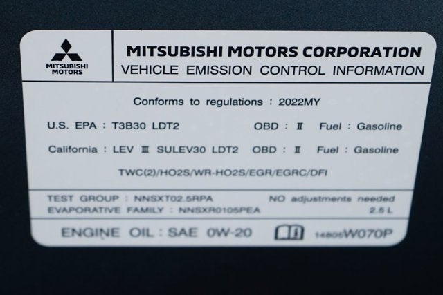 2022 Mitsubishi Outlander SEL