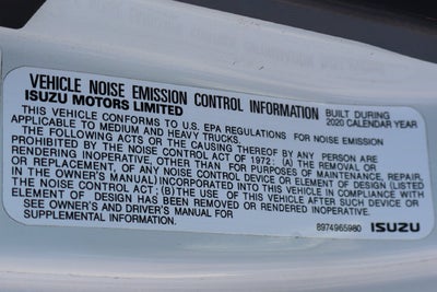 2021 Isuzu NPR HD
