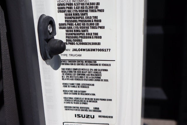 2021 Isuzu NPR HD