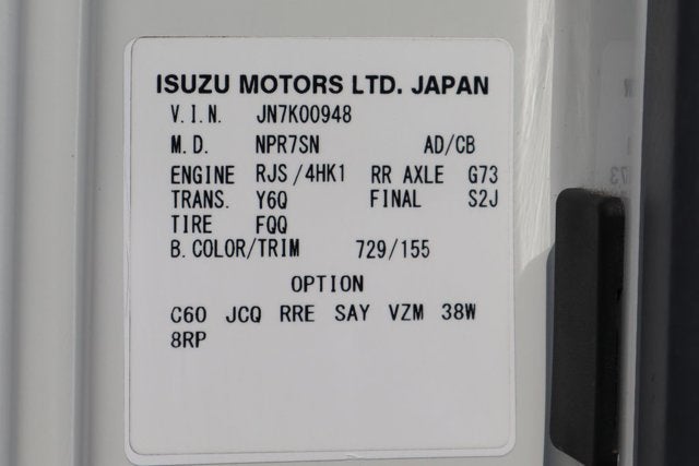 2022 Isuzu NPR XD