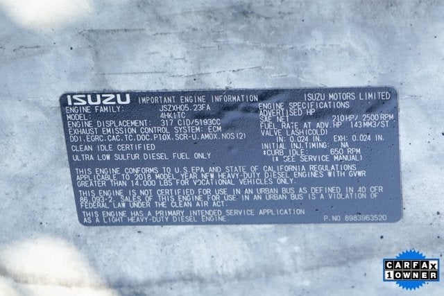 2019 Isuzu NRR Base