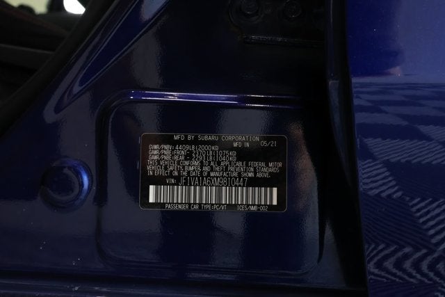 2021 Subaru WRX Base