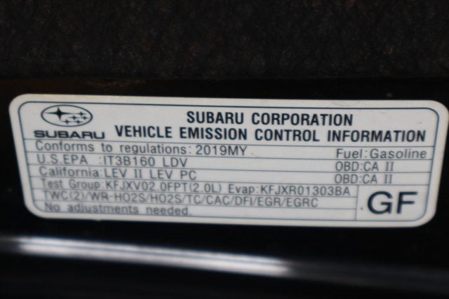 2019 Subaru WRX Premium