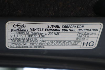 2021 Subaru WRX Limited