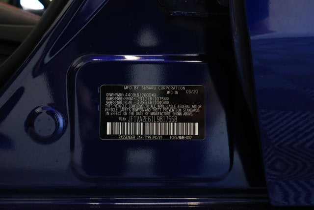 2020 Subaru WRX STi
