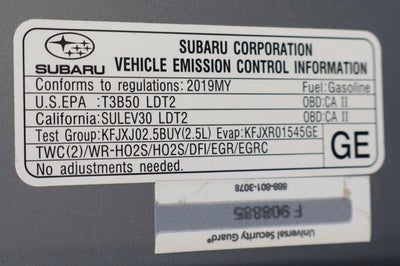 2019 Subaru Forester Sport