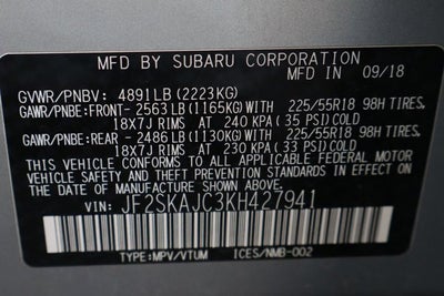 2019 Subaru Forester Sport