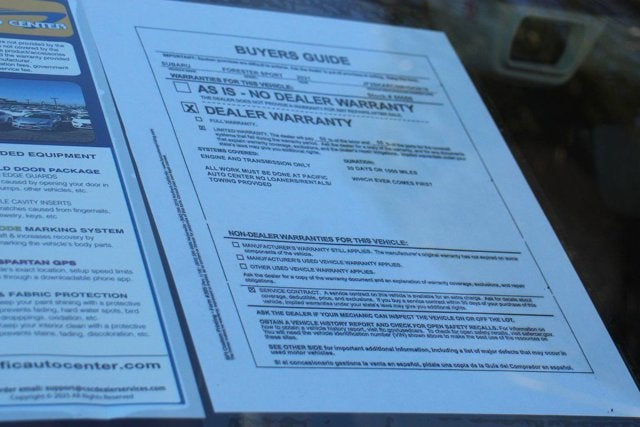 2021 Subaru Forester Sport