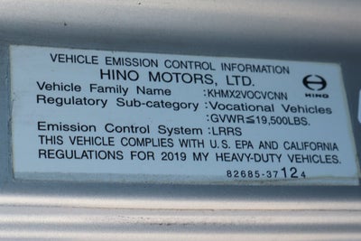 2020 Hino Hino 195