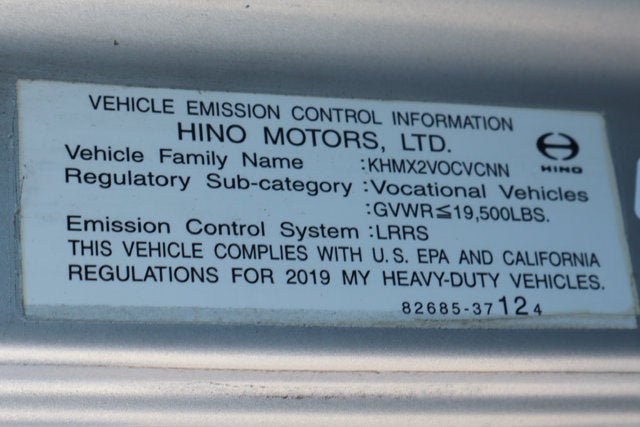 2020 Hino Hino 195