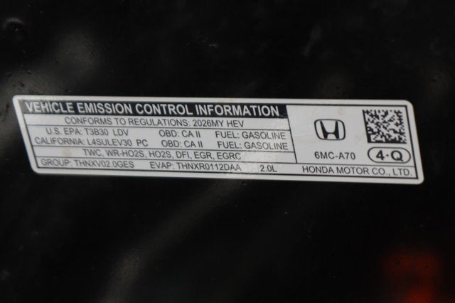 2026 Honda Civic Hybrid Sport