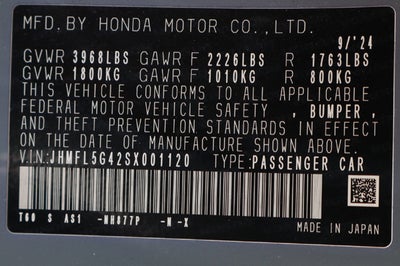 2025 Honda Civic Type R Manual