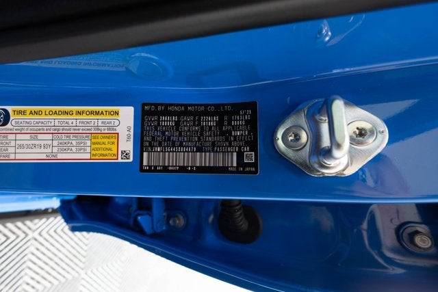 2025 Honda Civic Type R Manual