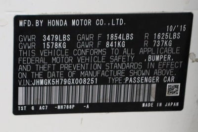 2016 Honda Fit EX