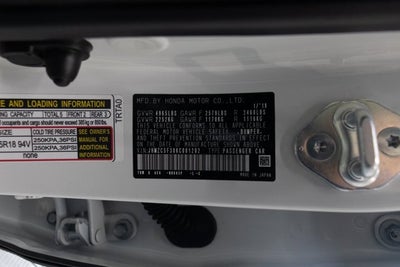 2019 Honda Clarity Plug-In Hybrid Touring