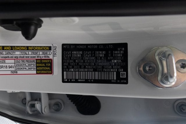 2019 Honda Clarity Plug-In Hybrid Touring