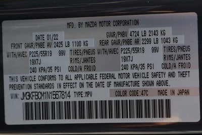 2022 Mazda Mazda CX-5 2.5 S Carbon Edition