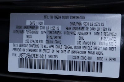 2021 Mazda Mazda CX-9 Sport