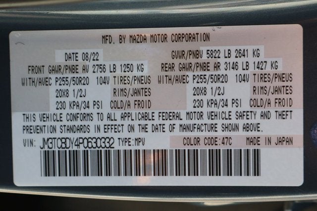 2023 Mazda Mazda CX-9 Carbon Edition