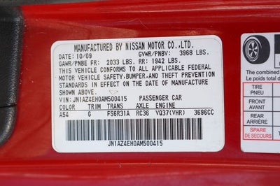 2010 Nissan 370Z Base