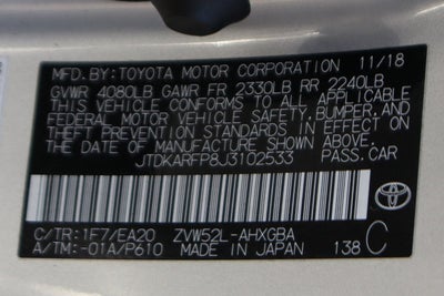 2018 Toyota Prius Prime Premium