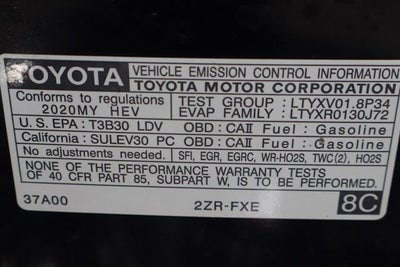 2020 Toyota Prius LE