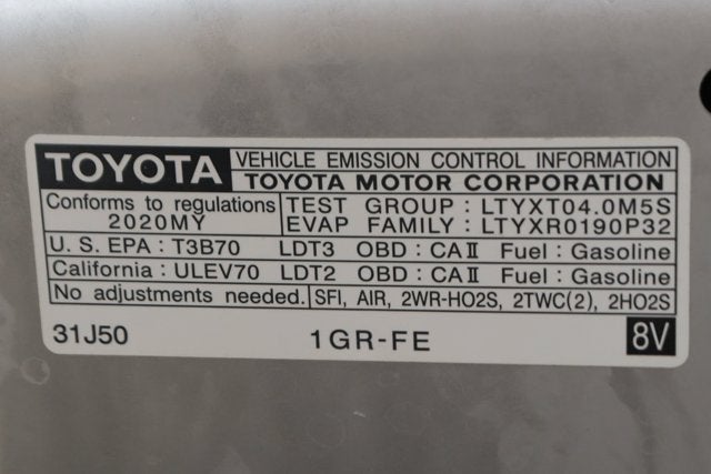 2020 Toyota 4Runner TRD Off-Road