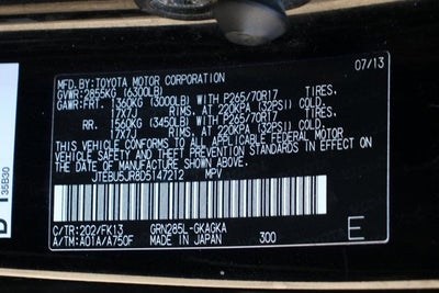 2013 Toyota 4Runner SR5