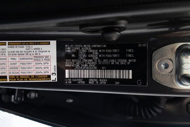 2022 Toyota 4Runner SR5