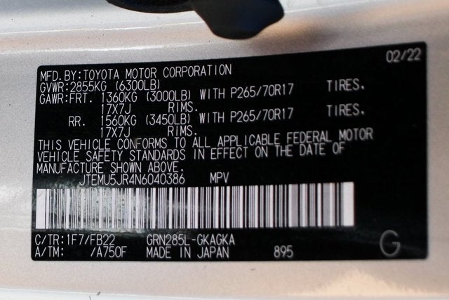 2022 Toyota 4Runner SR5