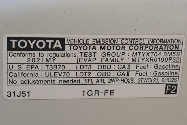 2021 Toyota 4Runner SR5