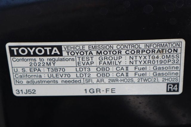 2022 Toyota 4Runner TRD Off-Road