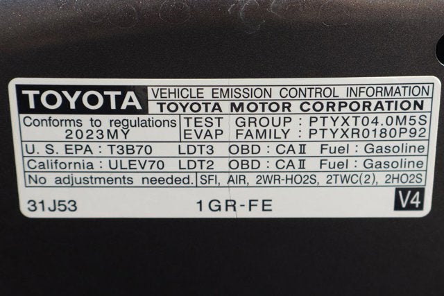 2023 Toyota 4Runner TRD Off-Road Premium