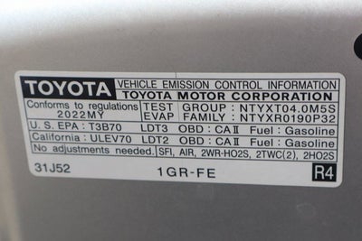 2022 Toyota 4Runner TRD Off-Road Premium