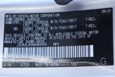 2022 Toyota 4Runner TRD Off-Road Premium