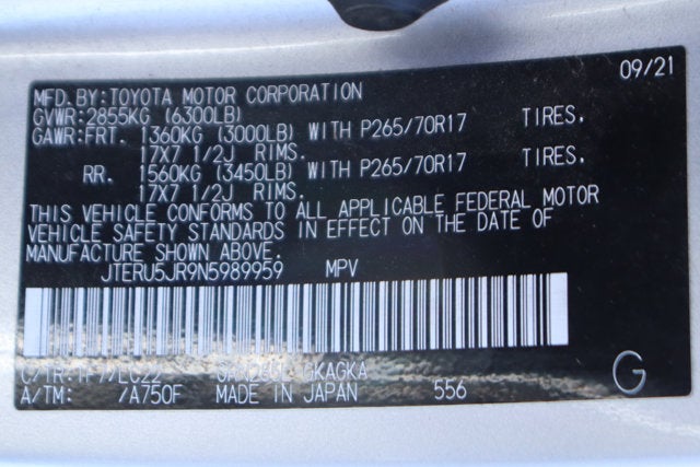 2022 Toyota 4Runner TRD Off-Road Premium