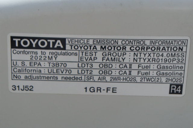 2022 Toyota 4Runner Trail
