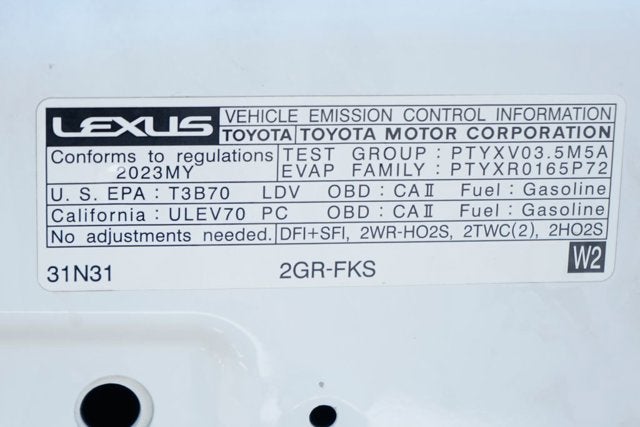 2023 Lexus IS 350 F SPORT