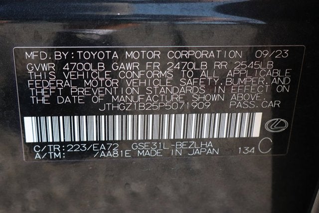 2023 Lexus IS 350 F SPORT