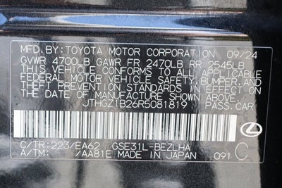 2024 Lexus IS 350 F SPORT