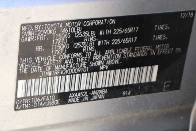 2019 Toyota RAV4 XLE