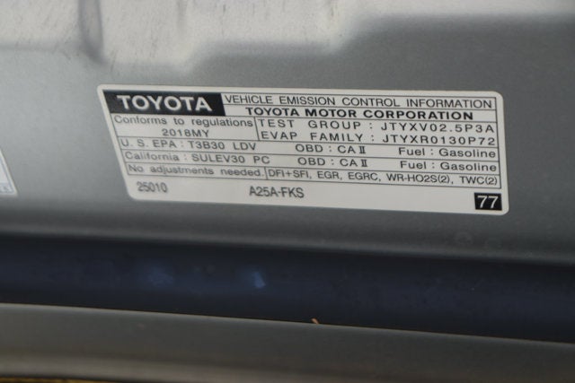 2018 Toyota Camry SE
