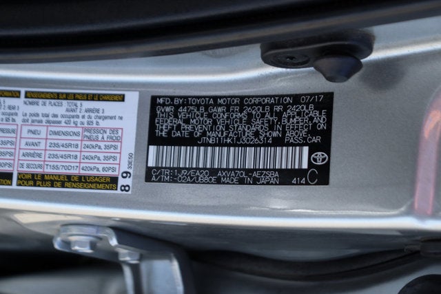 2018 Toyota Camry SE