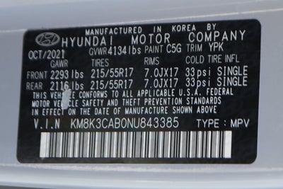 2022 Hyundai Kona SEL